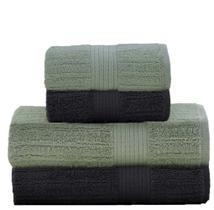 Kit Toalhas Banho Buddemeyer 4 Peças Fio Penteado canelado