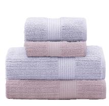 Kit Toalhas Banho Buddemeyer 4 Peças Fio Penteado canelado Kit Toalhas Banho Buddemeyer 4 Peças Fio Penteado canelado