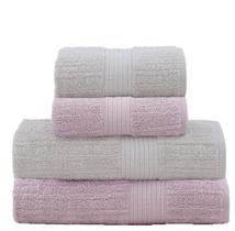 Kit Toalhas Banho Buddemeyer 4 Peças Fio Penteado canelado