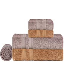 Kit Toalhas Banho Gigante 5pçs Unika Fio Penteado Karsten