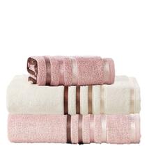 Kit Toalhas Banho Normal 3pçs Lumina Karsten Kit Toalhas Banho Normal 3pçs Lumina Karsten