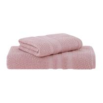 Kit Toalhas Buddemeyer Vanilla Extra Soft Rosa Banho e Rosto 100 Algodão e Macias Kit Toalhas Buddemeyer Vanilla Extra Soft Rosa Banho e Rosto 100 Algodão e Macias