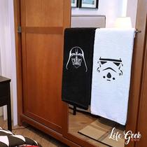 Kit Toalhas de Banho Vader (Fluorescente) e Trooper - Star Wars