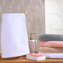 Kit Toalhas De Lavabo Glamour Corpo Canelado Branco - Tessi