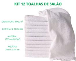 Kit toalhas de rosto clássica para salão de beleza - atacado