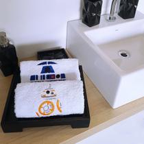 Kit Toalhas de Rosto Star Wars Droids