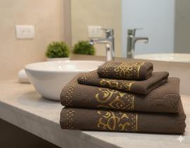 Kit Toalhas Exuberance 4 Peças 100 Algodão 2 Banho 2 Rosto Alta Absorção, Maciez Premium