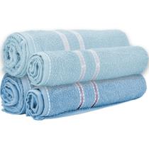 Kit Toalhas Gigantes Casal Banho e Rosto Algodão Absorção Lavabo Macias Compactas Gramatura Decorativas Grande Família