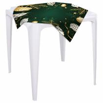 Kit Toalhas Mesa Cobre Mancha Decor Natal Variadas 70x70cm