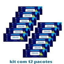 Kit Toalhas Umedecidas Adulto Higifral - 12 pacotes