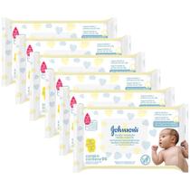 Kit Toalhas Umedecidas Johnsons Baby Recém-Nascido 6 pacotes com 96 unidades cada
