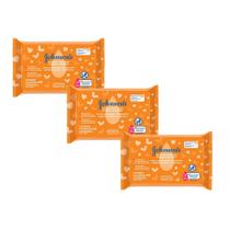 Kit Toalhinhas Johnson's Limpeza e Suavidade com 132 unidades Kit Toalhinhas Johnson's Limpeza e Suavidade com 132 unidades