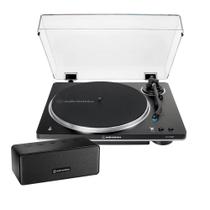 Kit Toca Disco Audio Technica LP70X Bluetooth PT/SV + Caixa