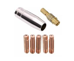 Kit Tocha Solda Mig 130 150 195 205 Bocal Difusor Bico 0,8mm
