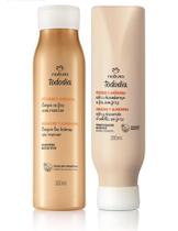Kit tododia cabelo pêssego e amêndoas