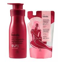 Kit tododia cereja e avelã hidrdatante + refil natura