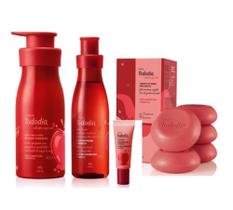Kit Tododia Natura Maçã Caramelada E Baunilha (04 Itens). Kit Tododia Natura Maçã Caramelada E Baunilha (04 Itens).