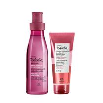 Kit Tododia Sabonete Líquido Amora Vermelha e Jabuticaba 100ml + Body Splash 200ml