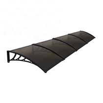 Kit Toldo Policarbonato Completo 4,00x0,60m Portas E Janelas