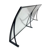 Kit Toldo Policarbonato Translucido Pr 50cm x 1,2 metro Porta