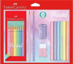 Kit Tom Pastel com 20 itens - Faber Castell