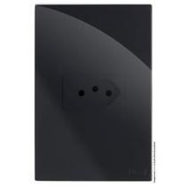 Kit Tomada 10A Horizontal 4X2 Brg11171-6Bk