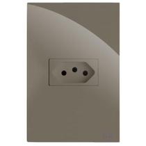 Kit Tomada 10A Horizontal 4X2 Brg11174-0Fe Kit Tomada 10A Horizontal 4X2 Brg11174-0Fe