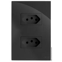 Kit Tomada Dupla 10A Separado 4X2 Brg11193-7Gf Kit Tomada Dupla 10A Separado 4X2 Brg11193-7Gf