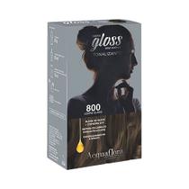 Kit Tonalizante Acquaflora Hidra Gloss 800 Louro Claro