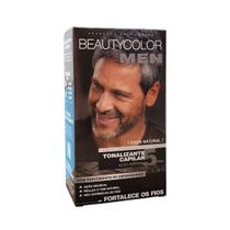 Kit Tonalizante Beauty Color Men 5 minutos Cabelo Barba Costeletas e Bigode