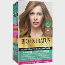 Kit Tonalizante Bio Extratus 77 Louro Médio Chocolate Kit Tonalizante Bio Extratus 77 Louro Médio Chocolate
