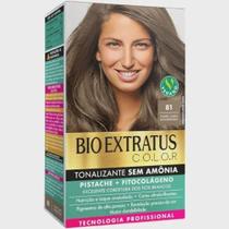 Kit Tonalizante Bio Extratus 81 Louro Claro Acinzentado