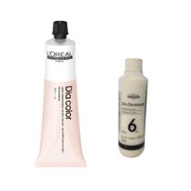 Kit Tonalizante Dia Color Loreal Professionnel Cor 5 + Emulsão Reveladora 6 vol. 120ml Kit Tonalizante Dia Color Loreal Professionnel Cor 5 + Emulsão Reveladora 6 vol. 120ml