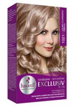 Kit Tonalizante Excllusiv Haskell 1021 Louro Claríssimo Pérola Matizador Kit Tonalizante Excllusiv Haskell 1021 Louro Claríssimo Pérola Matizador