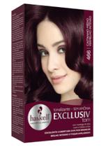 Kit Tonalizante Excllusiv Haskell 466 Castanho Médio Vermelho Intenso Kit Tonalizante Excllusiv Haskell 466 Castanho Médio Vermelho Intenso