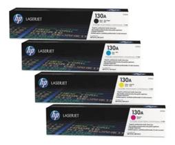Kit Toner 130A CF350A CF351A CF352A CF353A CMYK para M176 M177 1300 Preto 1000 Cores Kit Toner 130A CF350A CF351A CF352A CF353A CMYK para M176 M177 1300 Preto 1000 Cores