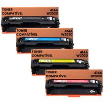 kit toner 414a w2020a Com chip Compatível para M454