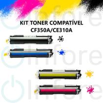 Kit Toner Ce310 Ce311 Ce312 Ce313 Compatível M176N M177FW M275 CP1020 CP1025 M175A M175NW CP1025NW