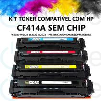 Kit Toner Cf414a W2020 para M454DW M454DN MFP M479FDW MFP M479DW MFP M479FDN Sem Chip Compatível