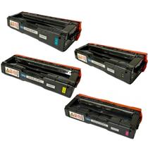 Kit Toner Compatível Ricoh Mc250fw Mc250 C250 Pc301 04 Cores Kit Toner Compatível Ricoh Mc250fw Mc250 C250 Pc301 04 Cores