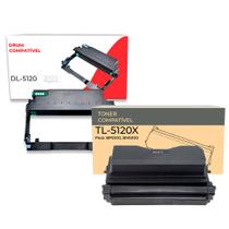 Kit toner tl5120x e fotocondutor dl5120x compativel