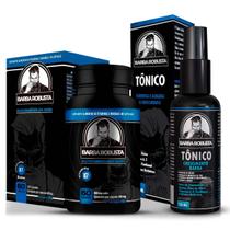 Kit Tônico Crescimento e Multivitamínico Para Barba Robusta