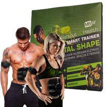 Kit Tonificador Muscular Abdominal Turbo Shaper Abdomen Perna Braço Recarregavel Unissex - MBTech