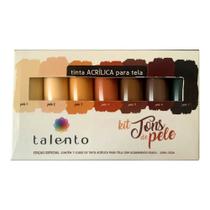 Kit Tons de Pele - 7 Cores 20ml - TALENTO Kit Tons de Pele - 7 Cores 20ml - TALENTO
