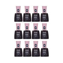 Kit Top Coat Fixador Risqué Diamond Gel 9,5ml - 12 UN Kit Top Coat Fixador Risqué Diamond Gel 9,5ml - 12 UN