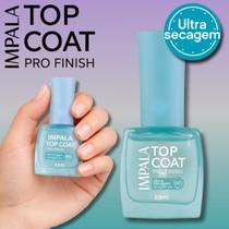 Kit Top Coat Impala Pro Finish Brilho Prolongado Ultra Secagem 90s Efeito Gel Blindagem 4D Lançamento Esmalte Atacado Kit Top Coat Impala Pro Finish Brilho Prolongado Ultra Secagem 90s Efeito Gel Blindagem 4D Lançamento Esmalte Atacado