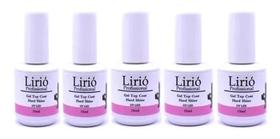 Kit Top Coat Lirió Kit 5 Unidades Durabilidade Unhas De Gel Kit Top Coat Lirió Kit 5 Unidades Durabilidade Unhas De Gel