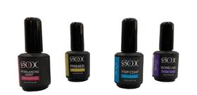 Kit Top Coat + Primer + Bond Aid + Ph Balancing Siôux