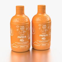 Kit Top Fruit Shampoo + Condicionador Papaya Com Mel 250 Ml Kit Top Fruit Shampoo + Condicionador Papaya Com Mel 250 Ml