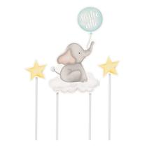 Kit Topo De Bolo Festa Elefantinho - Cromus - Rizzo Festas Kit Topo De Bolo Festa Elefantinho - Cromus - Rizzo Festas